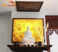 Bàn thờ Phật treo tường BTT1037