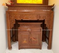 Bàn thờ tủ thờ đẹp gỗ gụ mẫu BTD2072