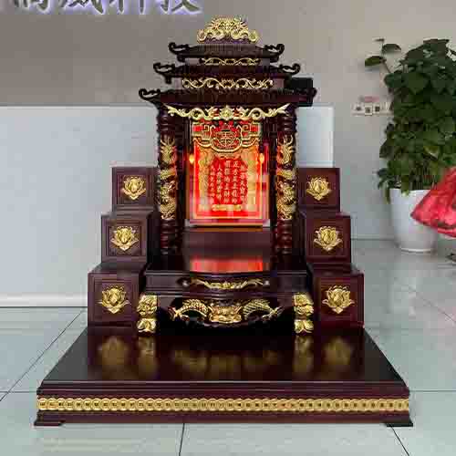 Bàn Thờ Thần Tài Đẹp 3 Mái TT871