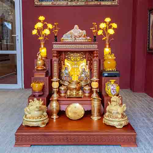 Bàn Thờ Thần Tài Ông Địa Đồ Thờ Cao Cấp TT883